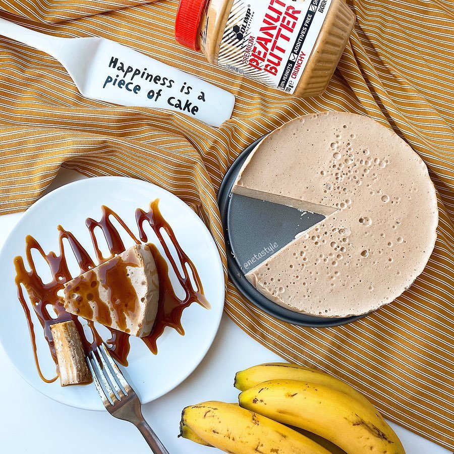 MOUSSE DE PLÁTANO Y CACAHUETE
