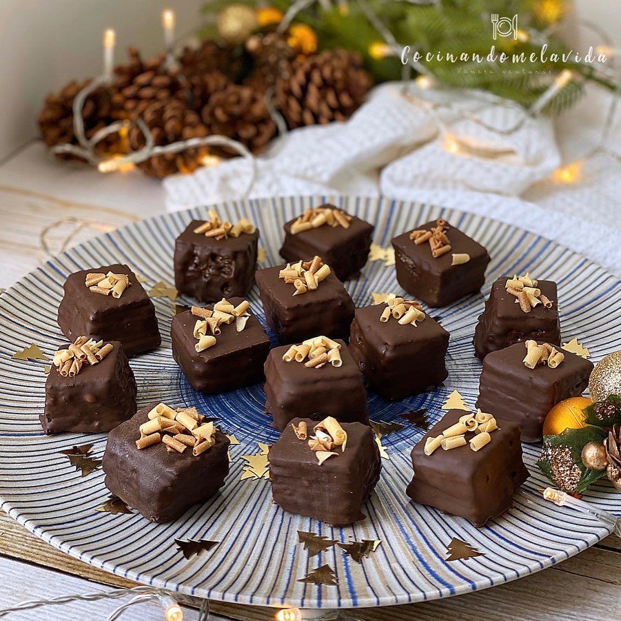 BOMBONES CRUJIENTES DE NUTELLA SALUDABLE