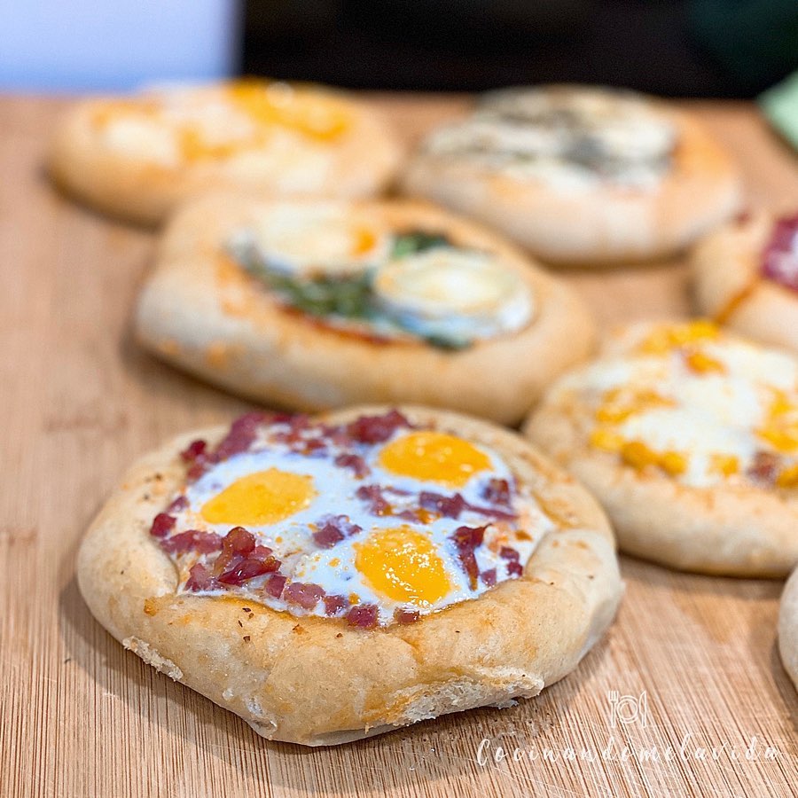 MINI PIZZAS DE ESPELTA