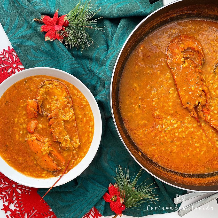 ARROZ CALDOSO CON BOGAVANTE