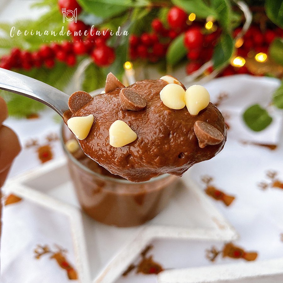 CREMOSO DE AGUACATE Y CHOCOLATE