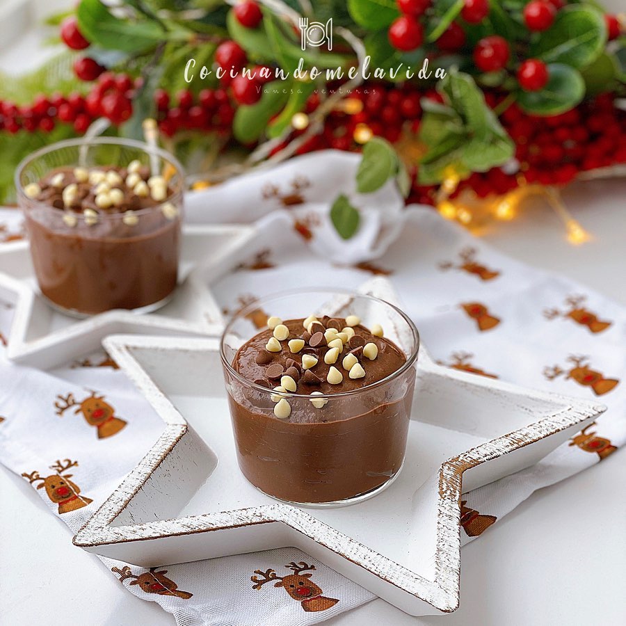 CREMOSO DE AGUACATE Y CHOCOLATE