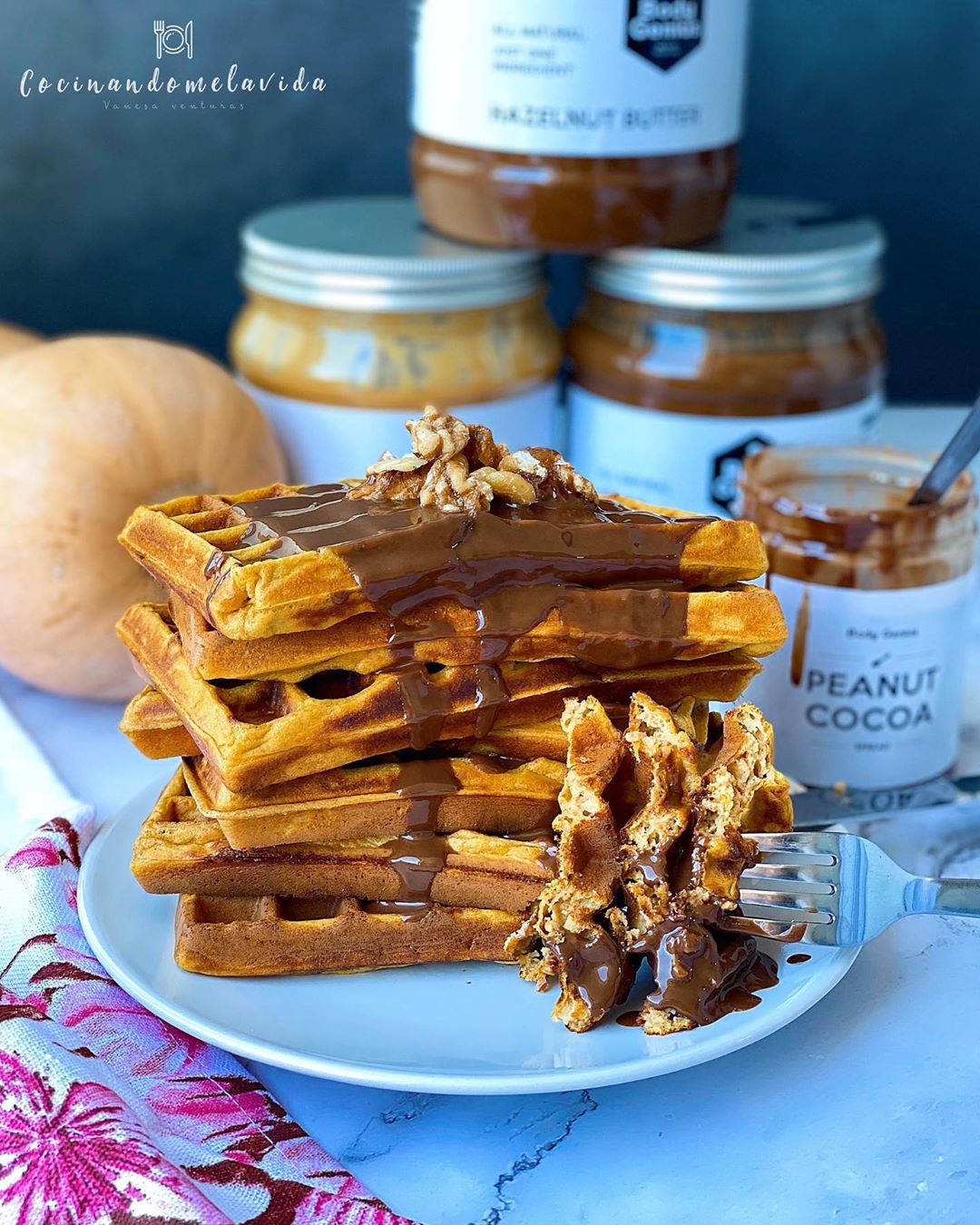 GOFRES DE CALABAZA