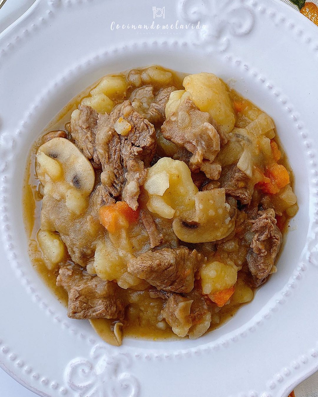 ESTOFADO DE TERNERA CON PATATAS