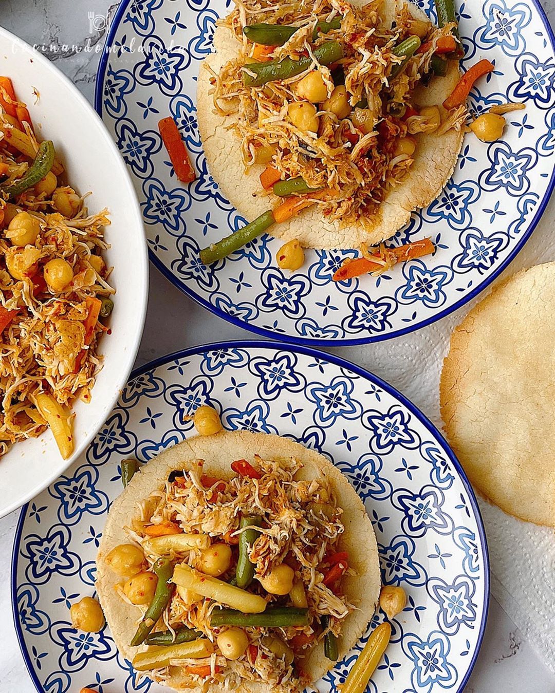 TACOS DE MAÍZ CASEROS