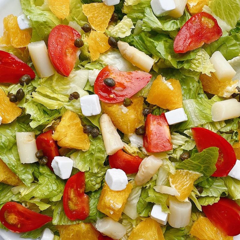 ENSALADA CON NARANJA ENSALADA CON NARANJA