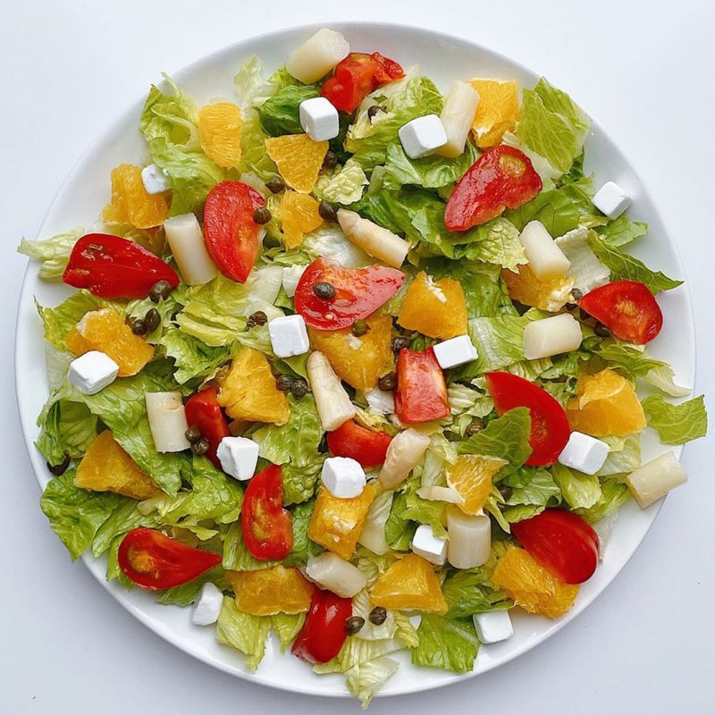 ENSALADA CON NARANJA ENSALADA CON NARANJA