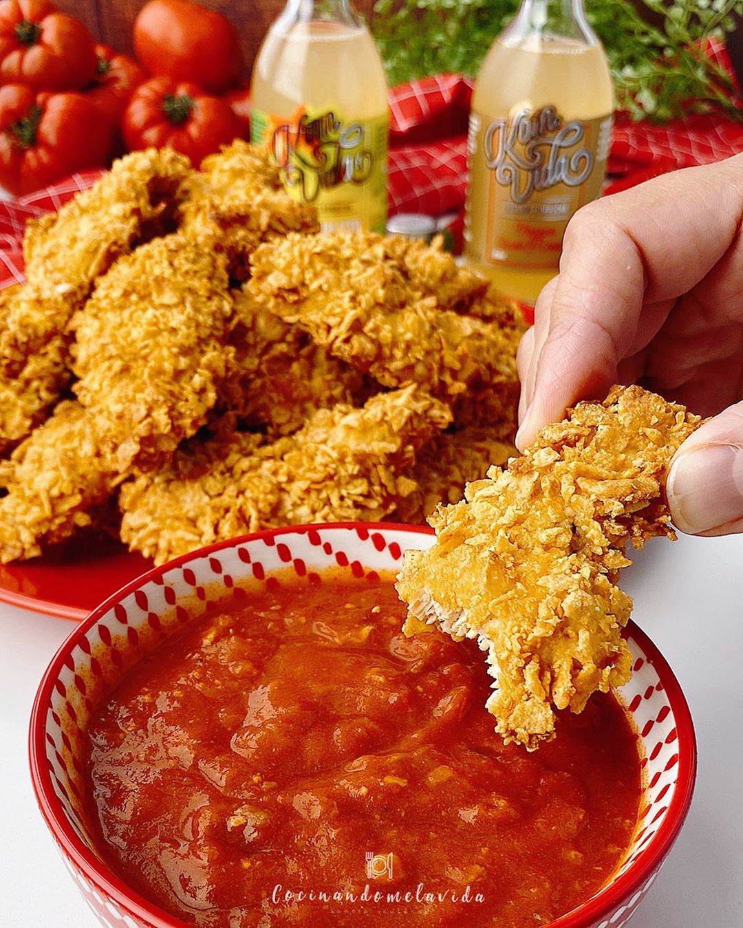 NUGGETS DE POLLO CRUJIENTES Y SALUDABLES