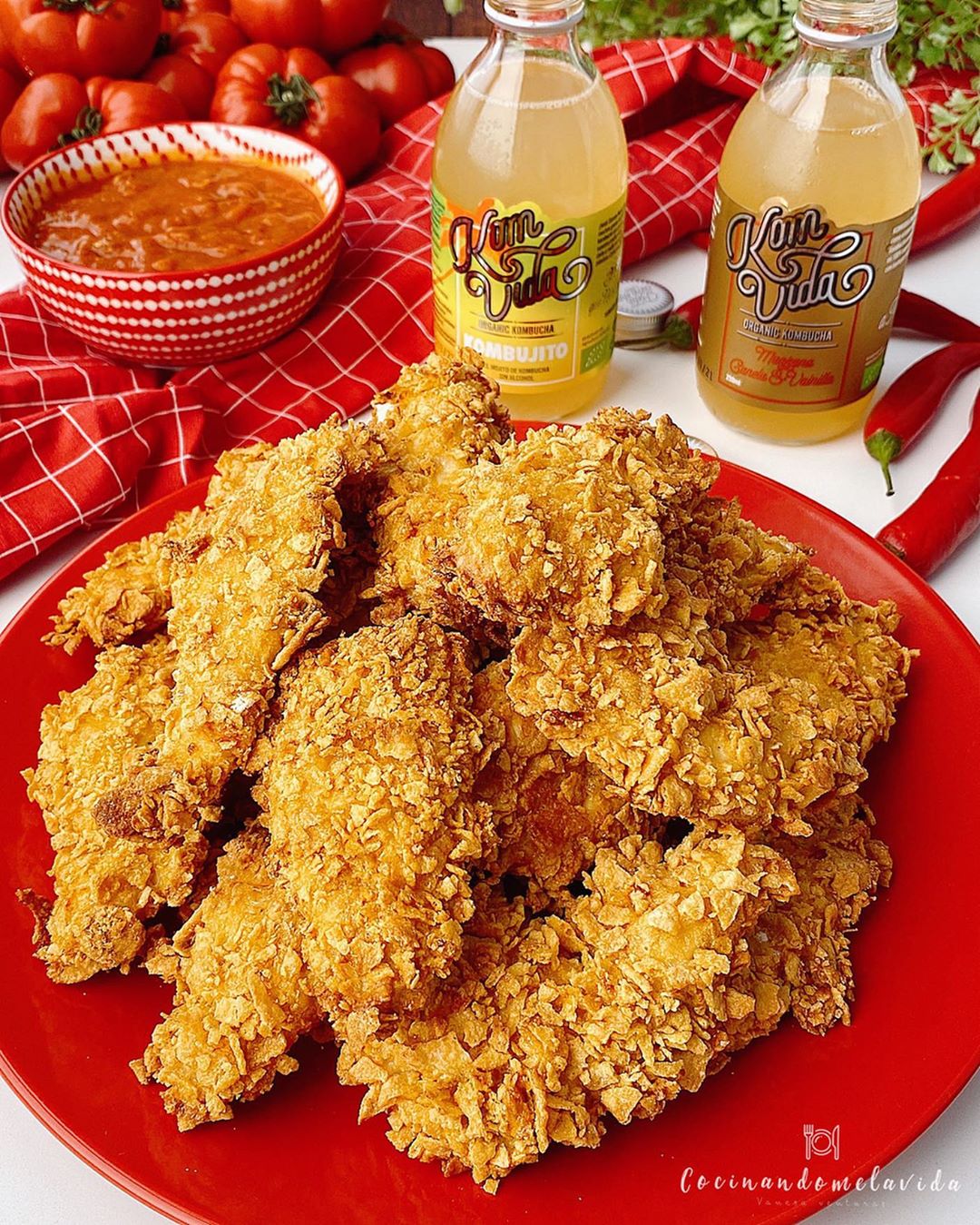 NUGGETS DE POLLO CRUJIENTES Y SALUDABLES