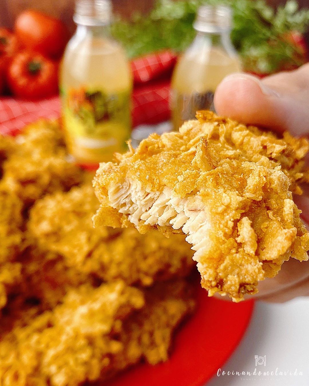 NUGGETS DE POLLO CRUJIENTES Y SALUDABLES