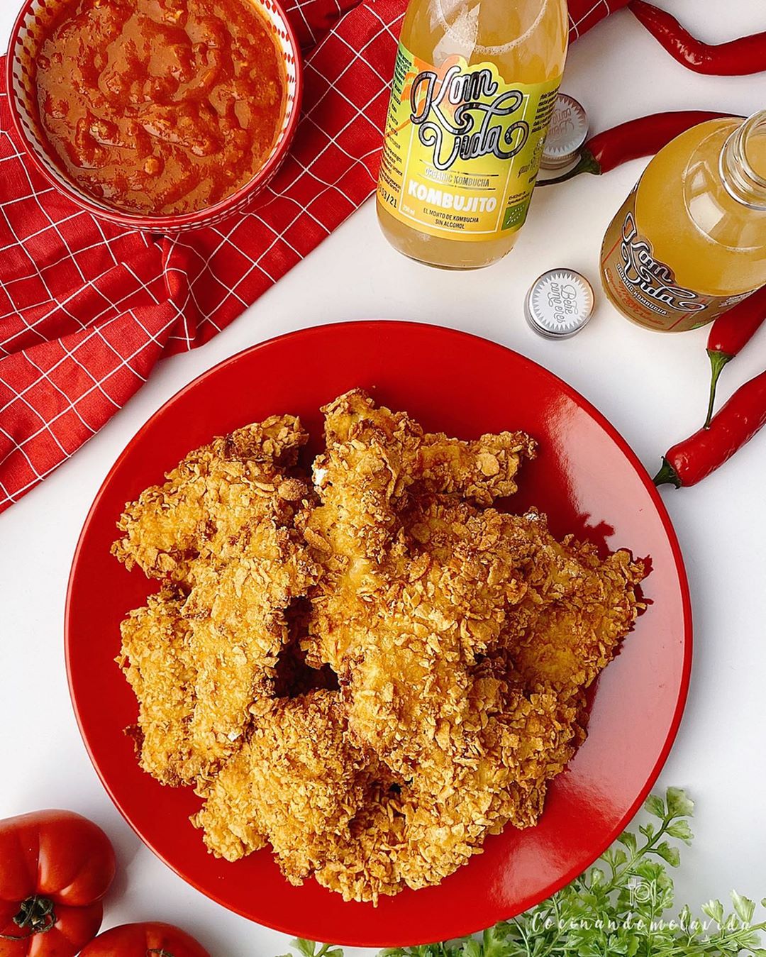 NUGGETS DE POLLO CRUJIENTES Y SALUDABLES