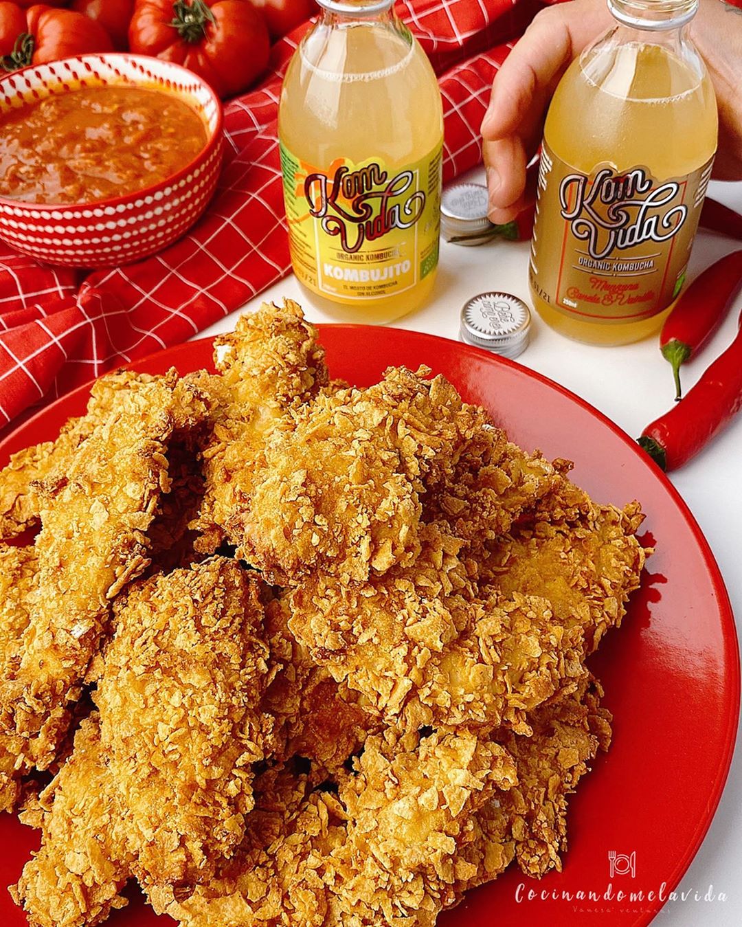 NUGGETS DE POLLO CRUJIENTES Y SALUDABLES
