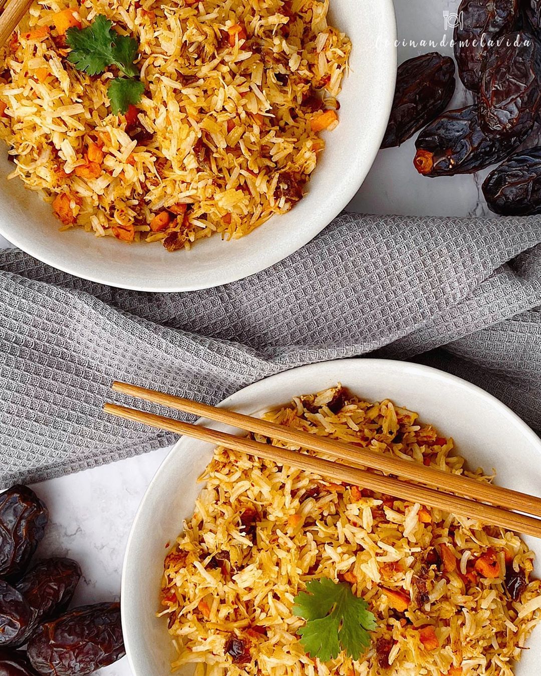 ARROZ CON POLLO Y DÁTILES