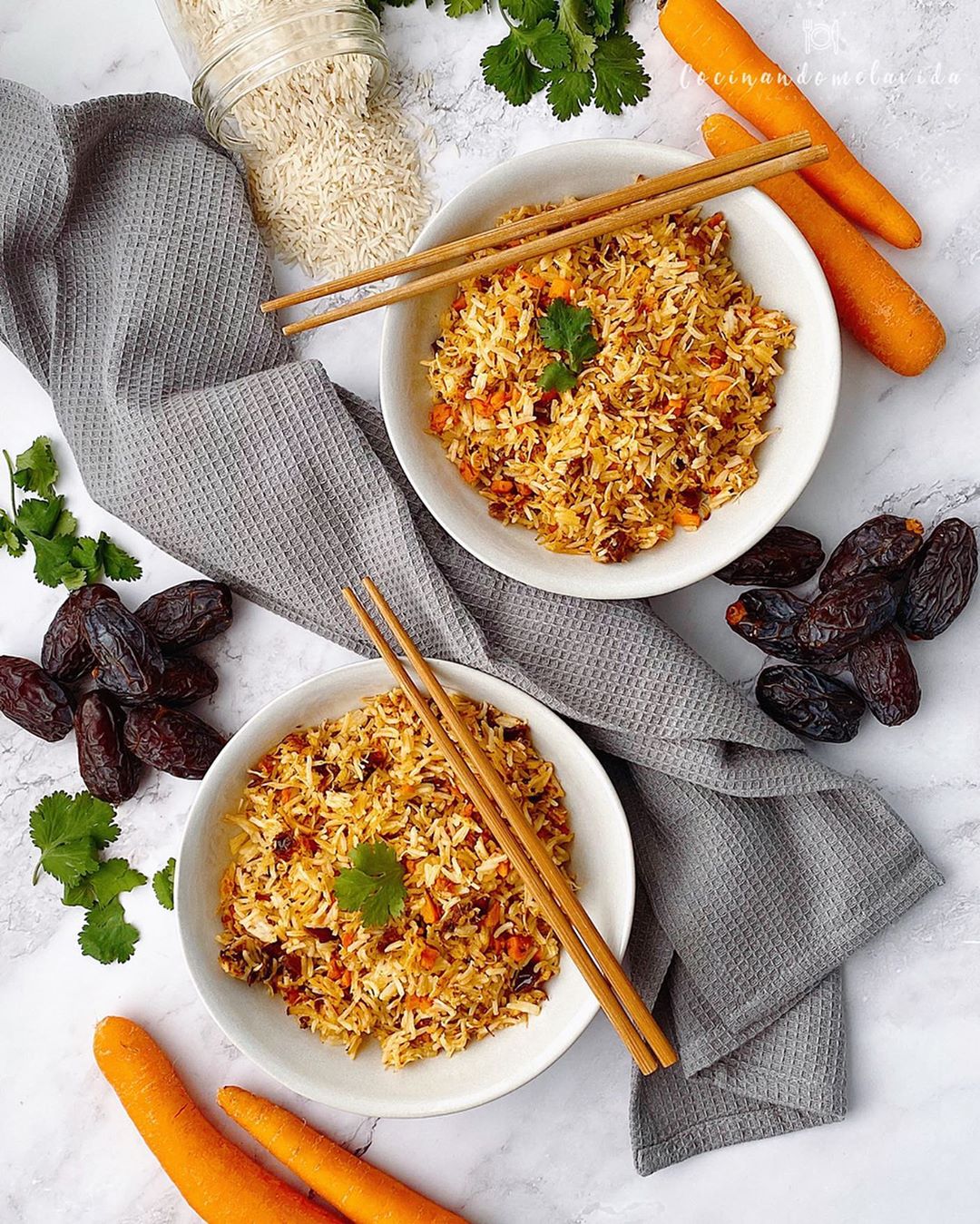 ARROZ CON POLLO Y DÁTILES