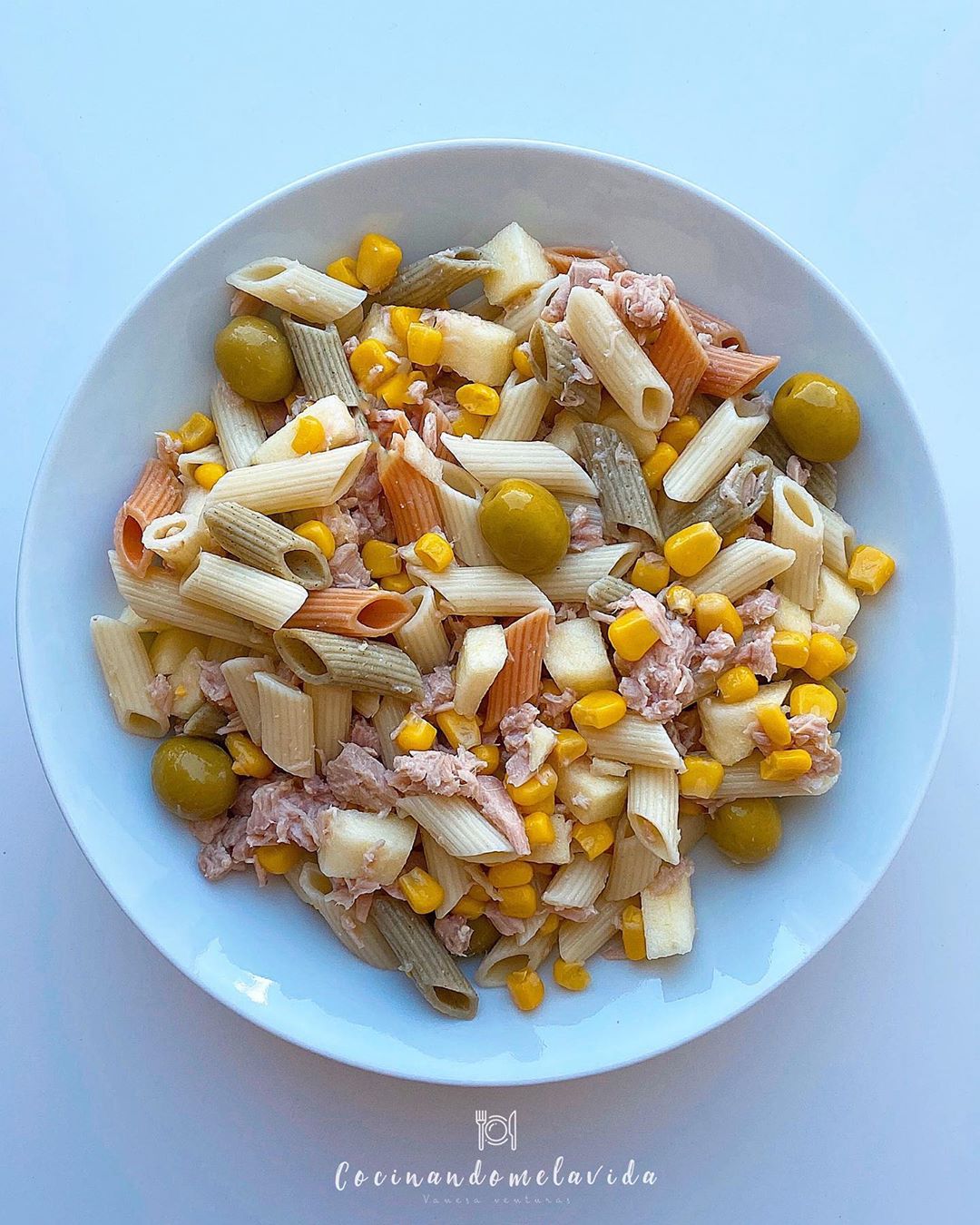 ENSALADA DE PASTA CON ATÚN