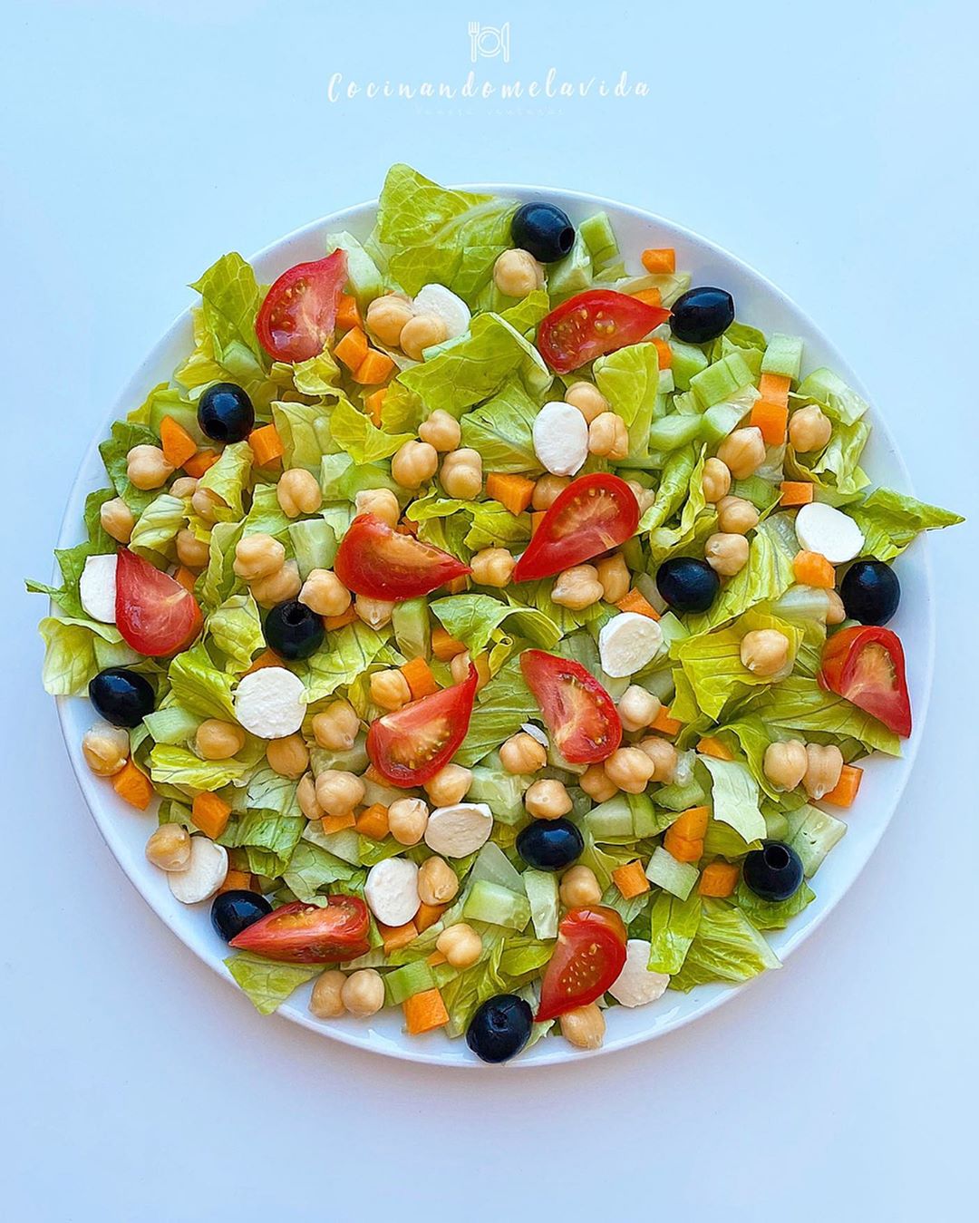 ENSALADA CON GARBANZOS