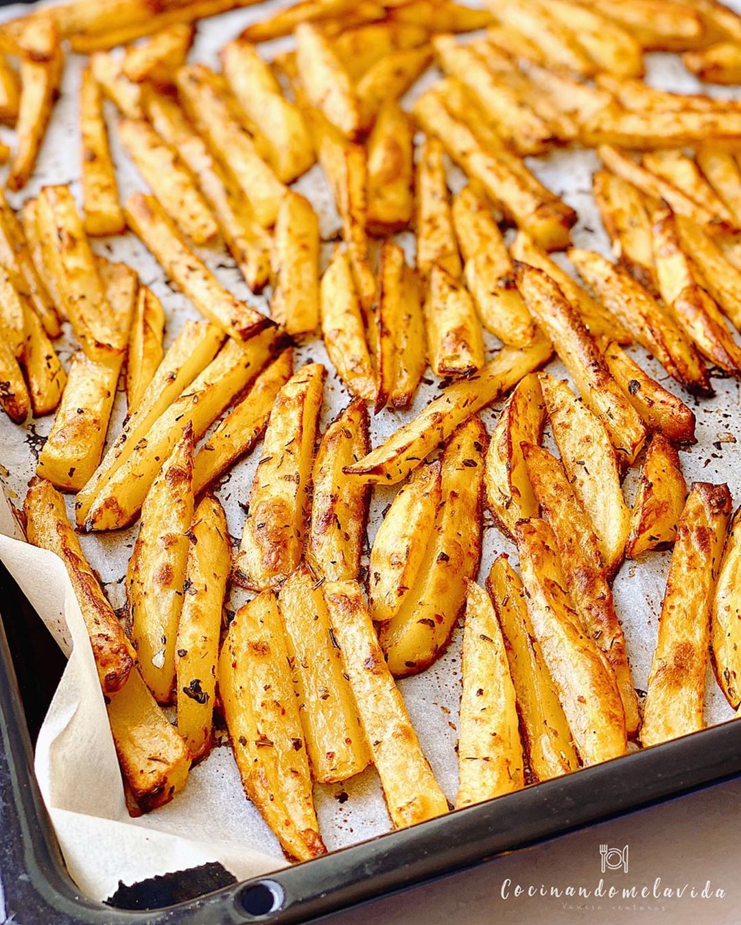 PATATAS ESPECIADAS AL HORNO