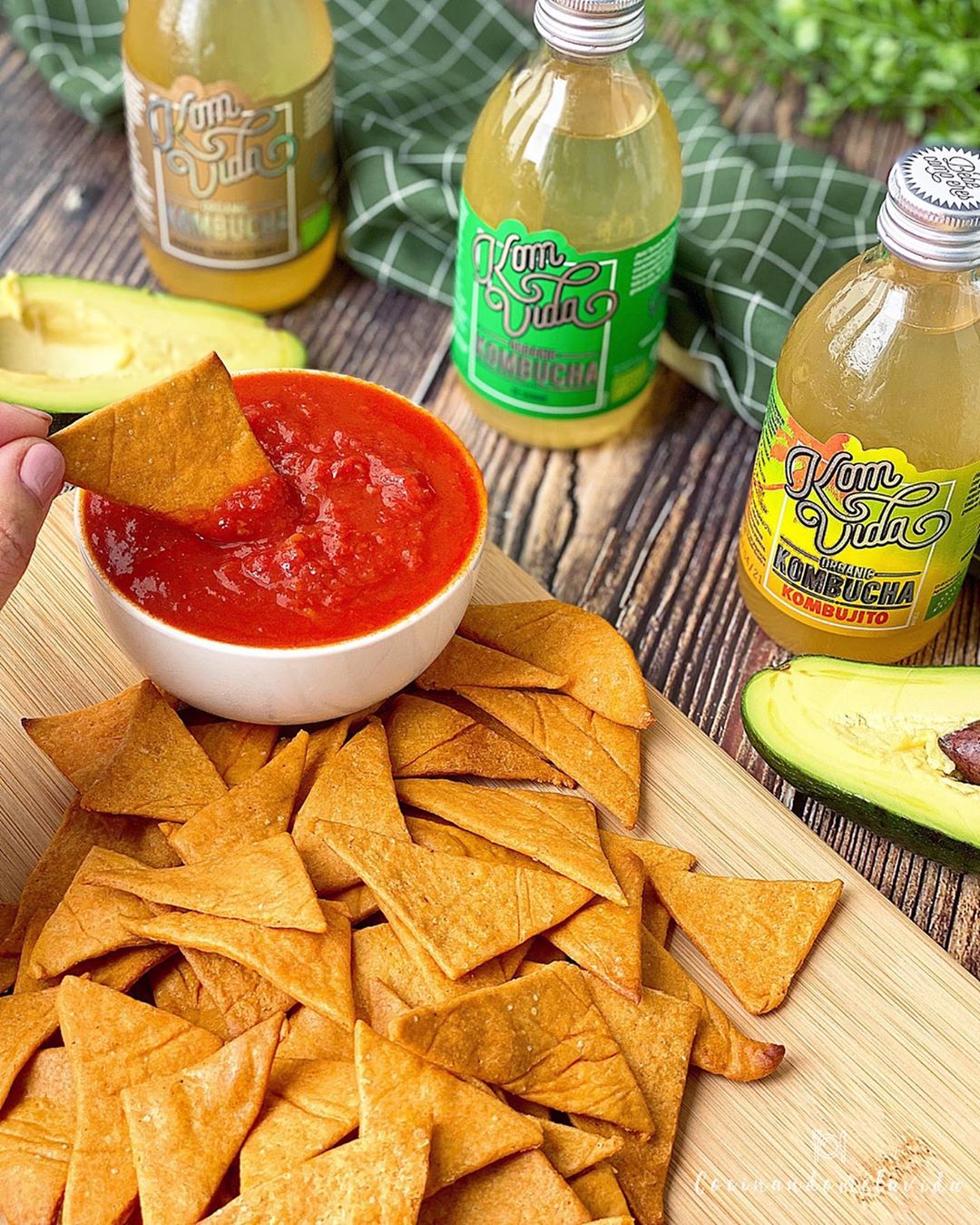 NACHOS CRUJIENTES DE LENTEJAS