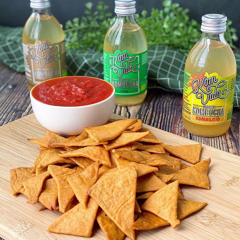 NACHOS CRUJIENTES DE LENTEJAS