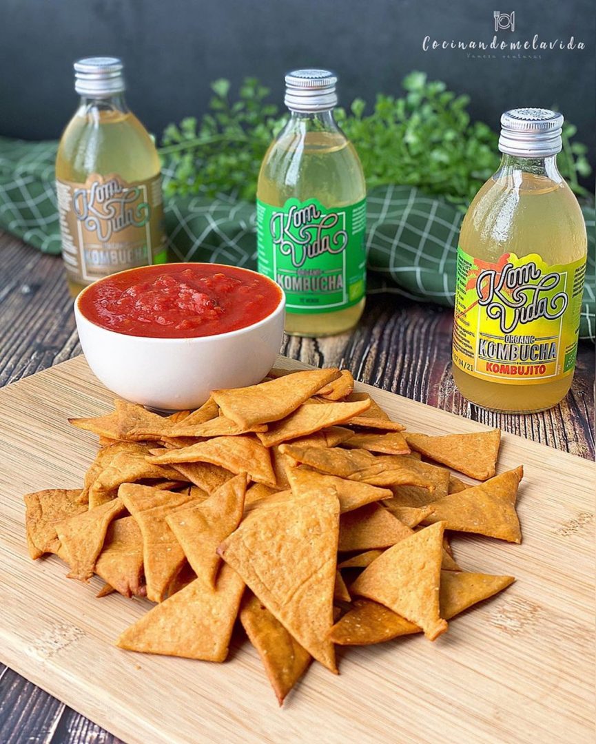 NACHOS CRUJIENTES DE LENTEJAS