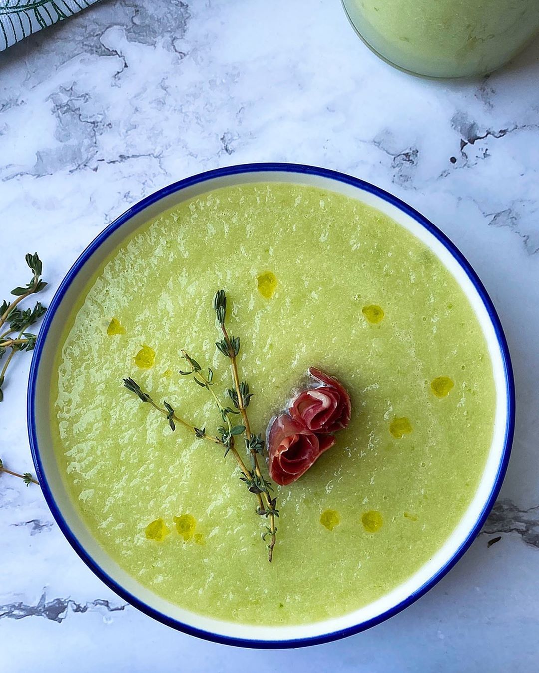 SOPA FRÍA DE MELÓN