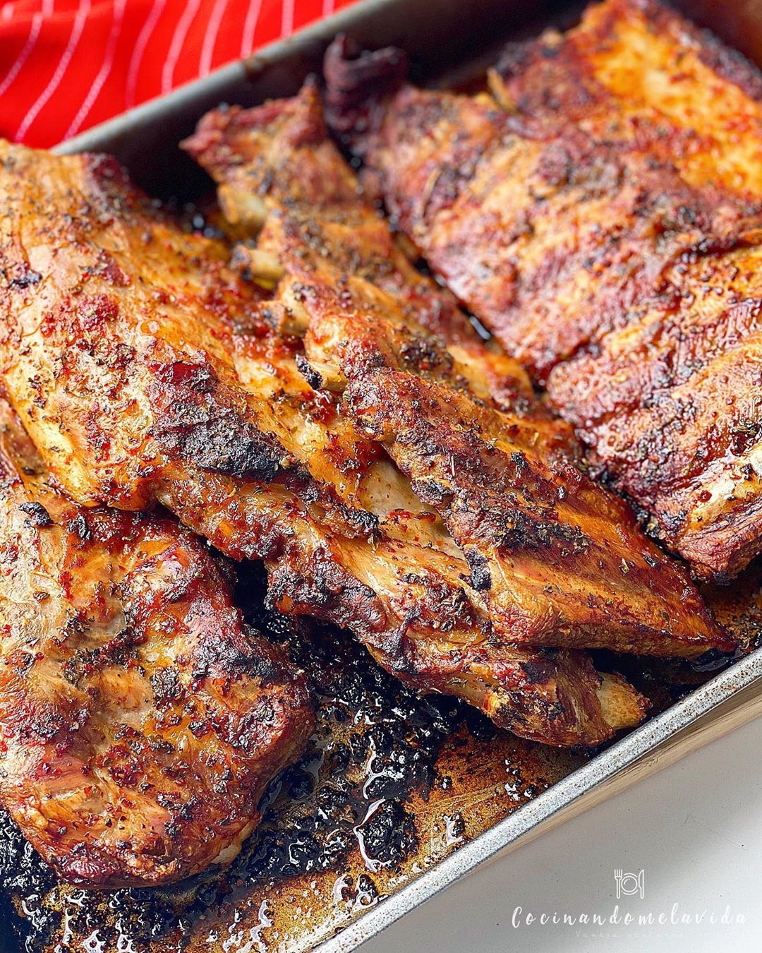 COSTILLAR DE CERDO ESPECIADO AL HORNO
