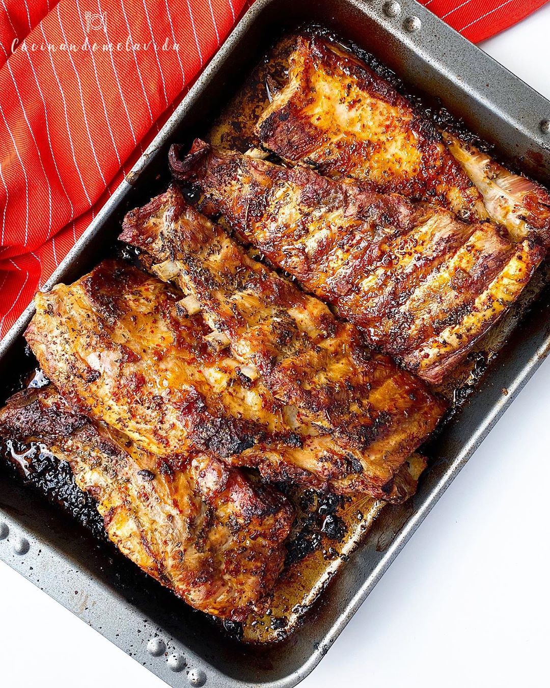 COSTILLAR DE CERDO ESPECIADO AL HORNO