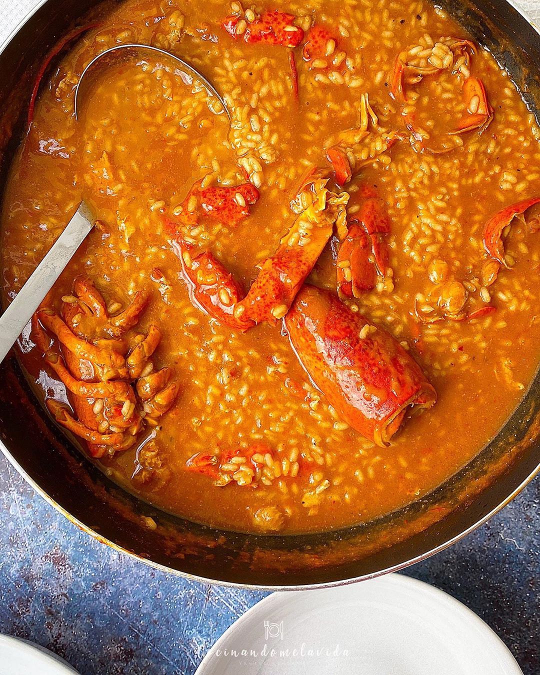 ARROZ CALDOSO CON BOGAVANTE