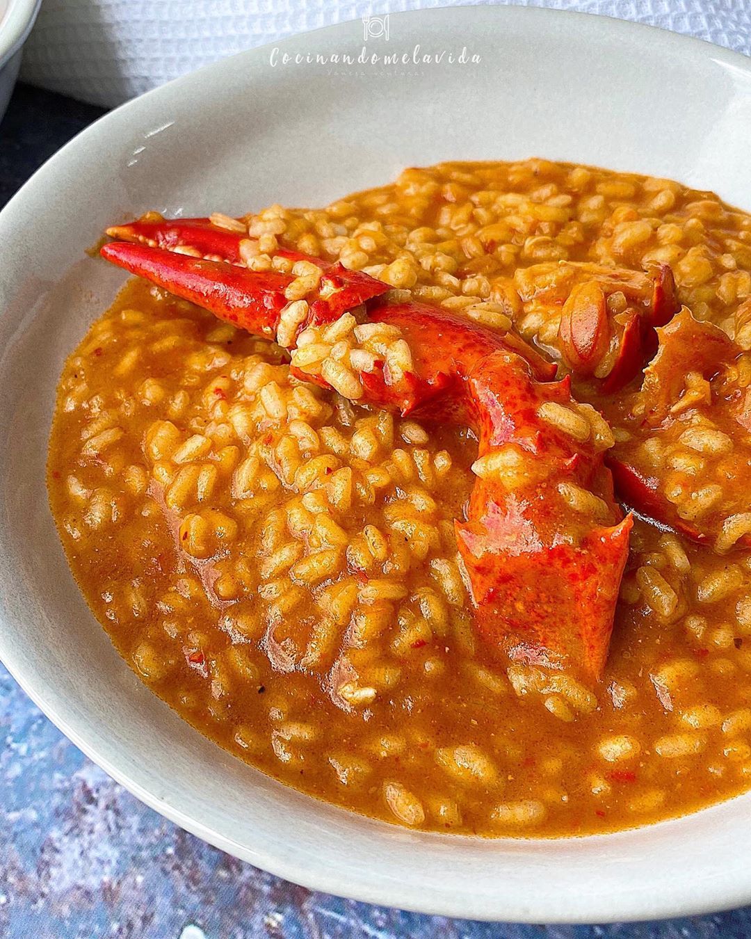 ARROZ CALDOSO CON BOGAVANTE