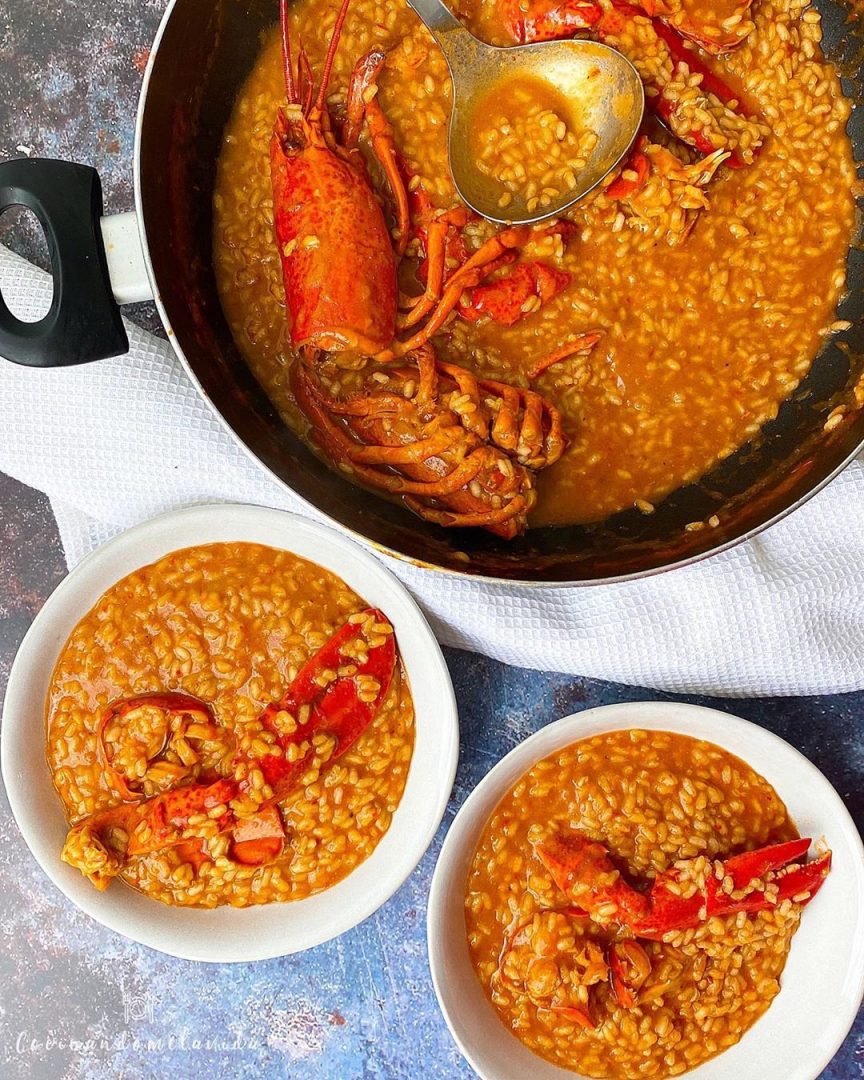 ARROZ CALDOSO CON BOGAVANTE