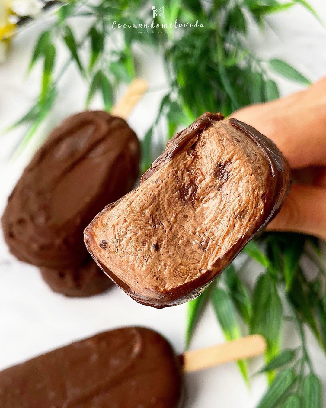 MAGNUM SALUDABLE DE CHOCOLATE Y AVELLANAS