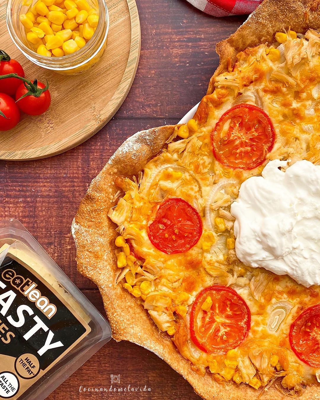 PIZZA DE ESPELTA INTEGRAL CON CERVEZA Y SIN LEVADURA
