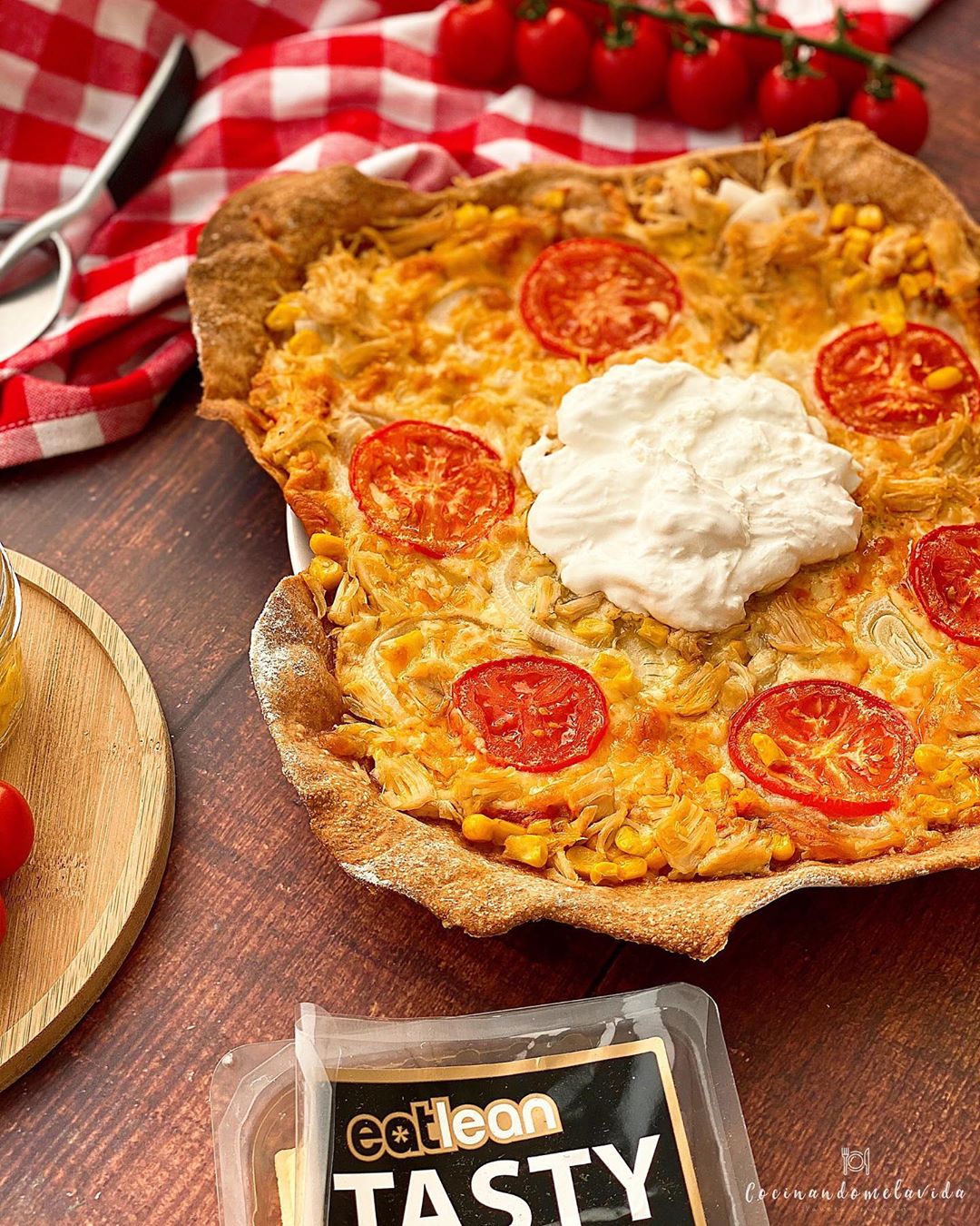 PIZZA DE ESPELTA INTEGRAL CON CERVEZA Y SIN LEVADURA