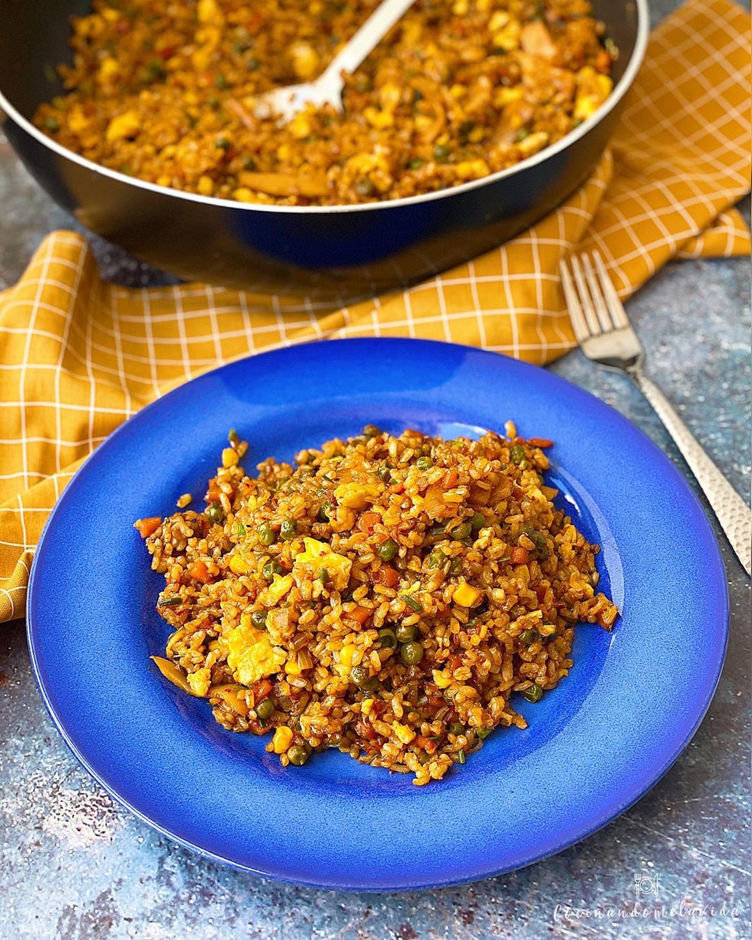 ARROZ FRITO A MI MANERA ARROZ FRITO A MI MANERA