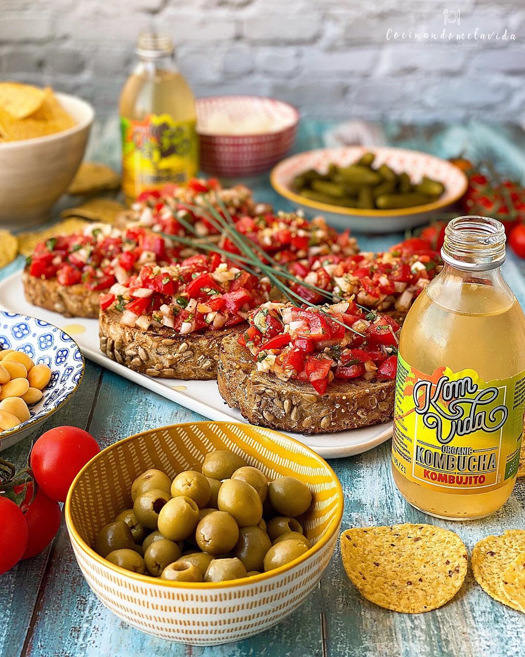 BRUSCHETTAS DE TOMATITOS