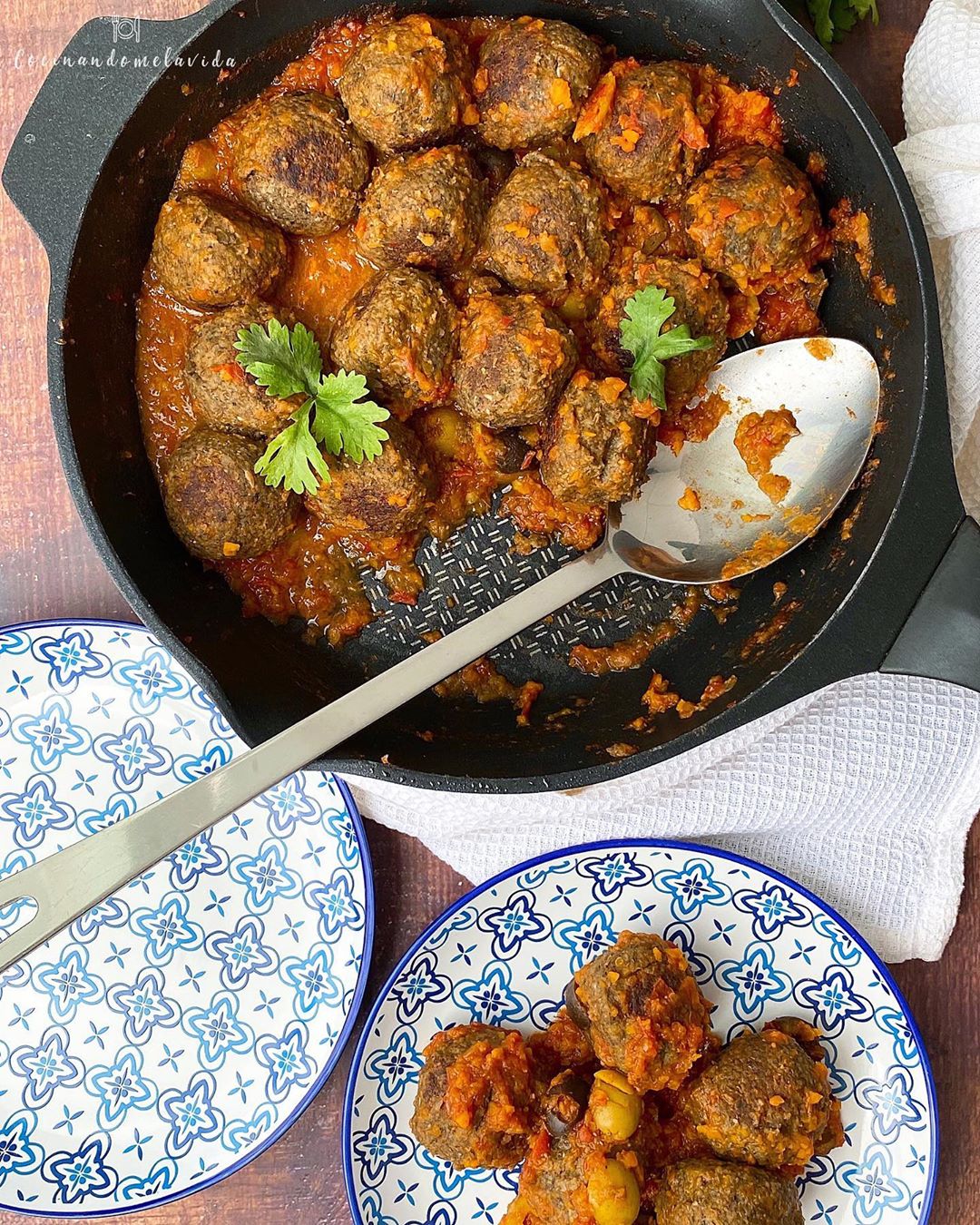 ALBONDIGAS DE LENTEJAS Y CHAMPIÑONES ALBONDIGAS DE LENTEJAS Y CHAMPIÑONES