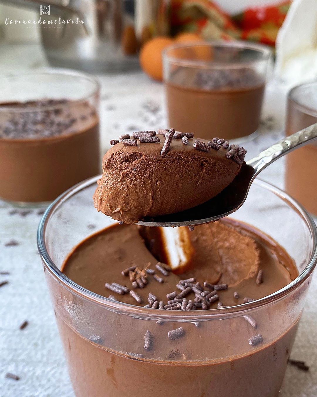 MOUSSE DE CHOCOLATE SALUDABLE MOUSSE DE CHOCOLATE SALUDABLE