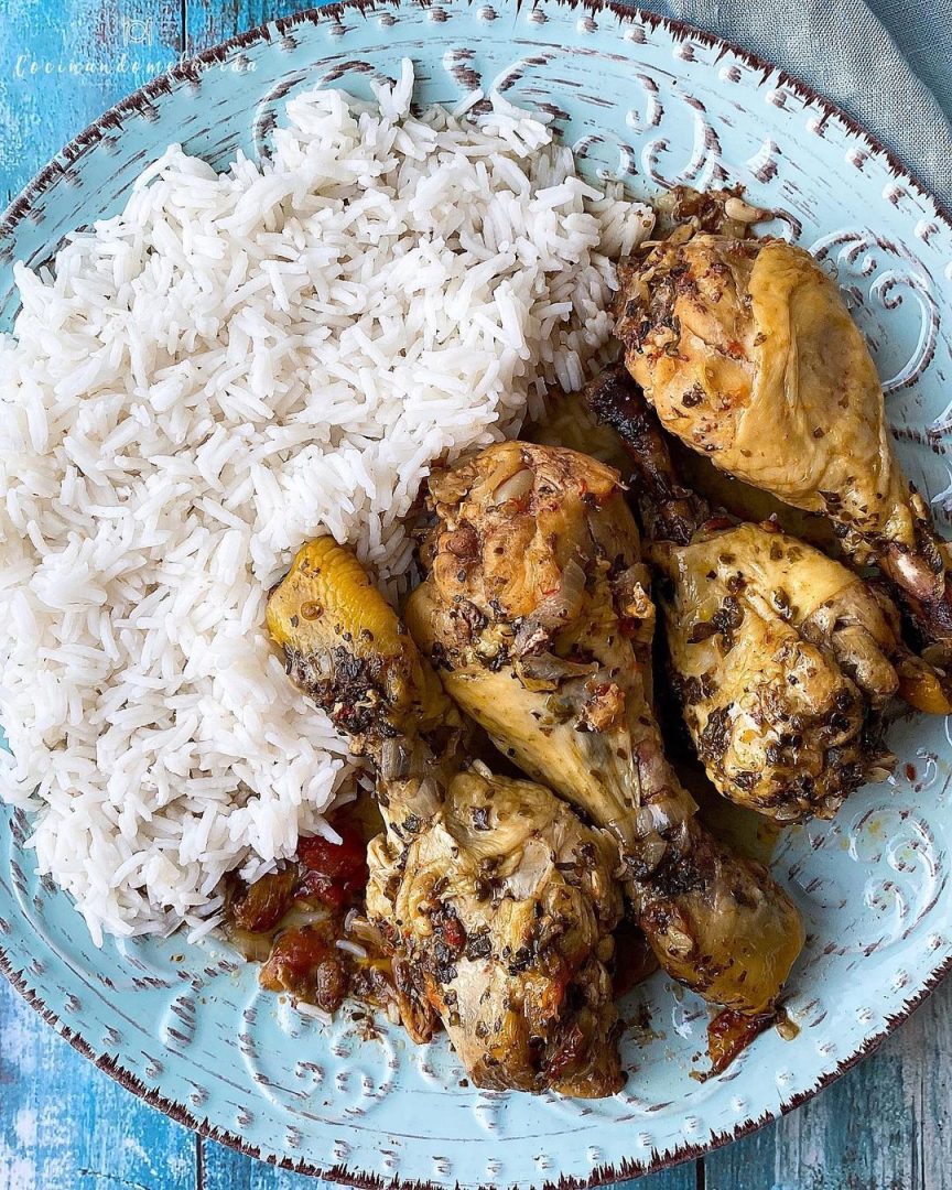 MUSLOS DE POLLO EN OLLA LENTA