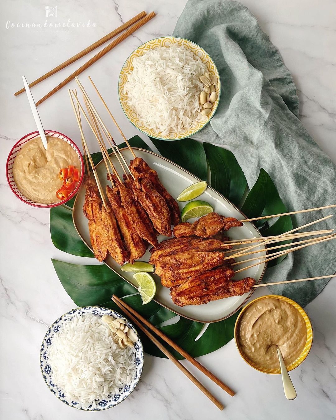 POLLO SATAY
