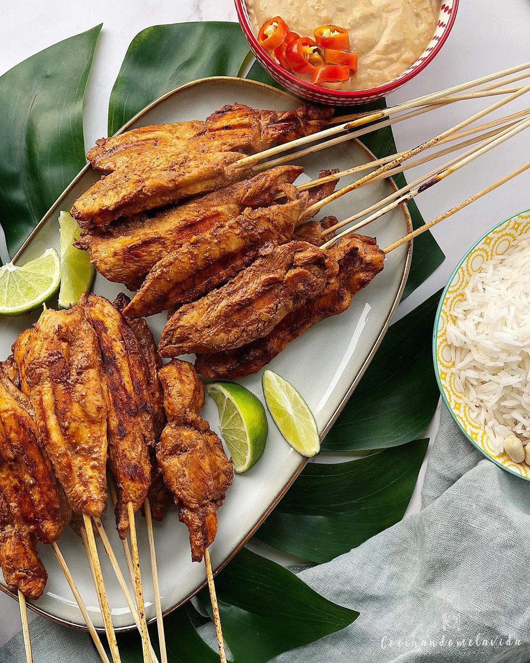 POLLO SATAY