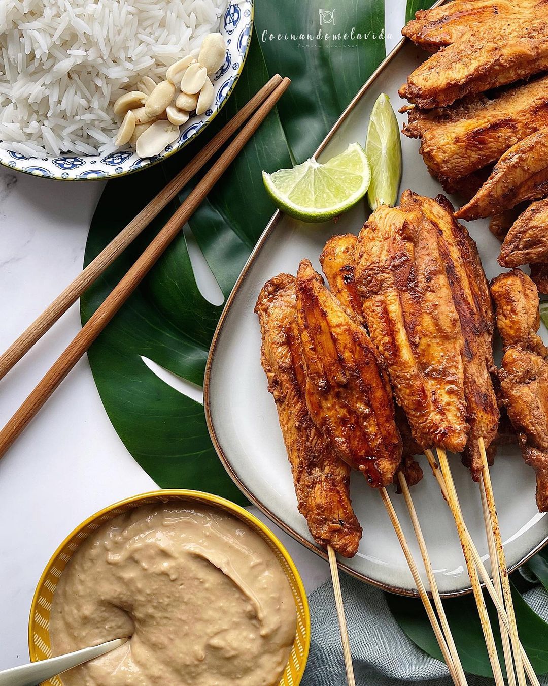 POLLO SATAY