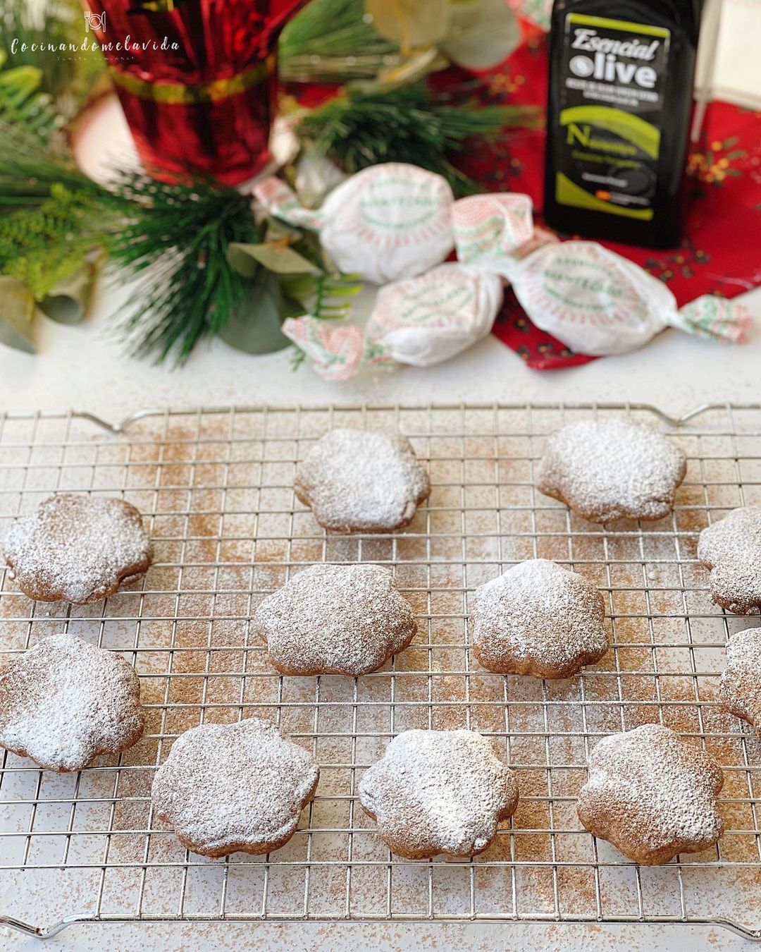 POLVORONES DE AOVE