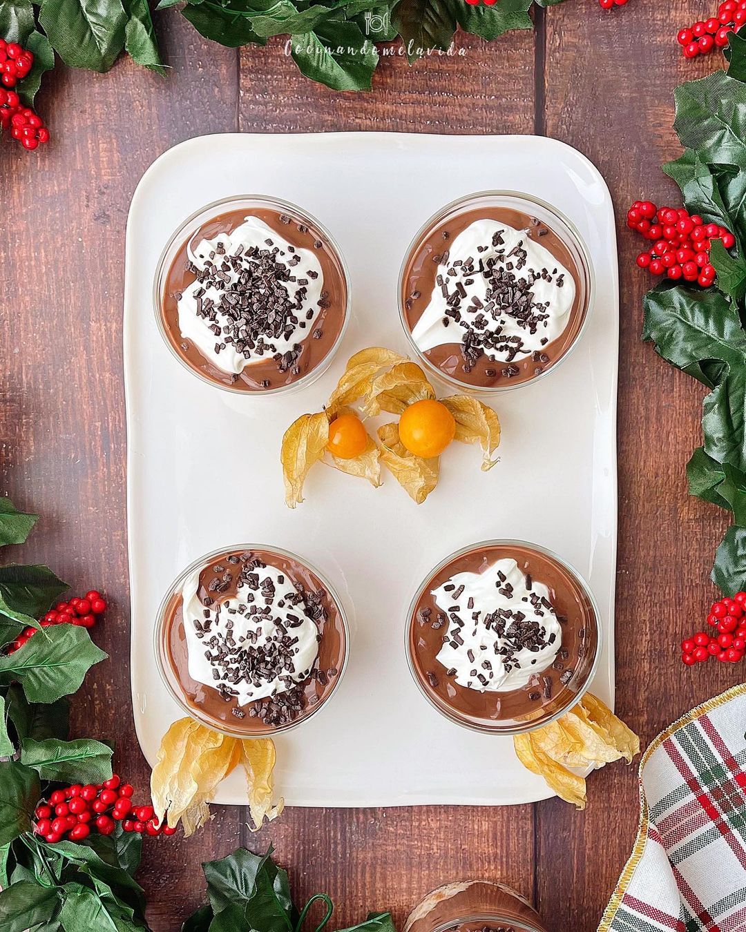 BIZCOCHO CON NATILLAS DE CHOCOLATE Y MASCARPONE