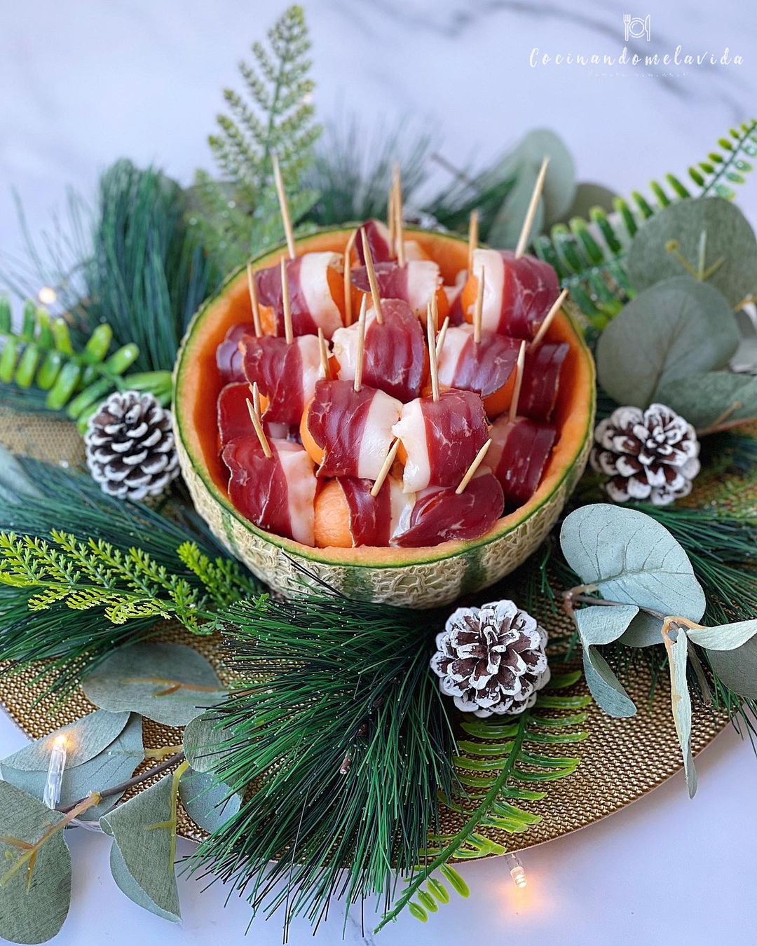MELÓN CON JAMÓN DE PATO