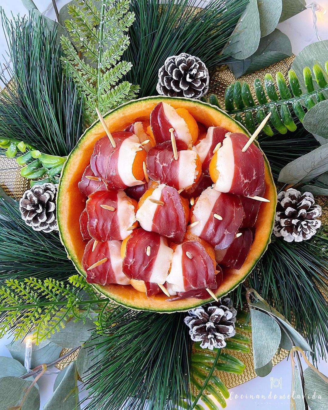 MELÓN CON JAMÓN DE PATO