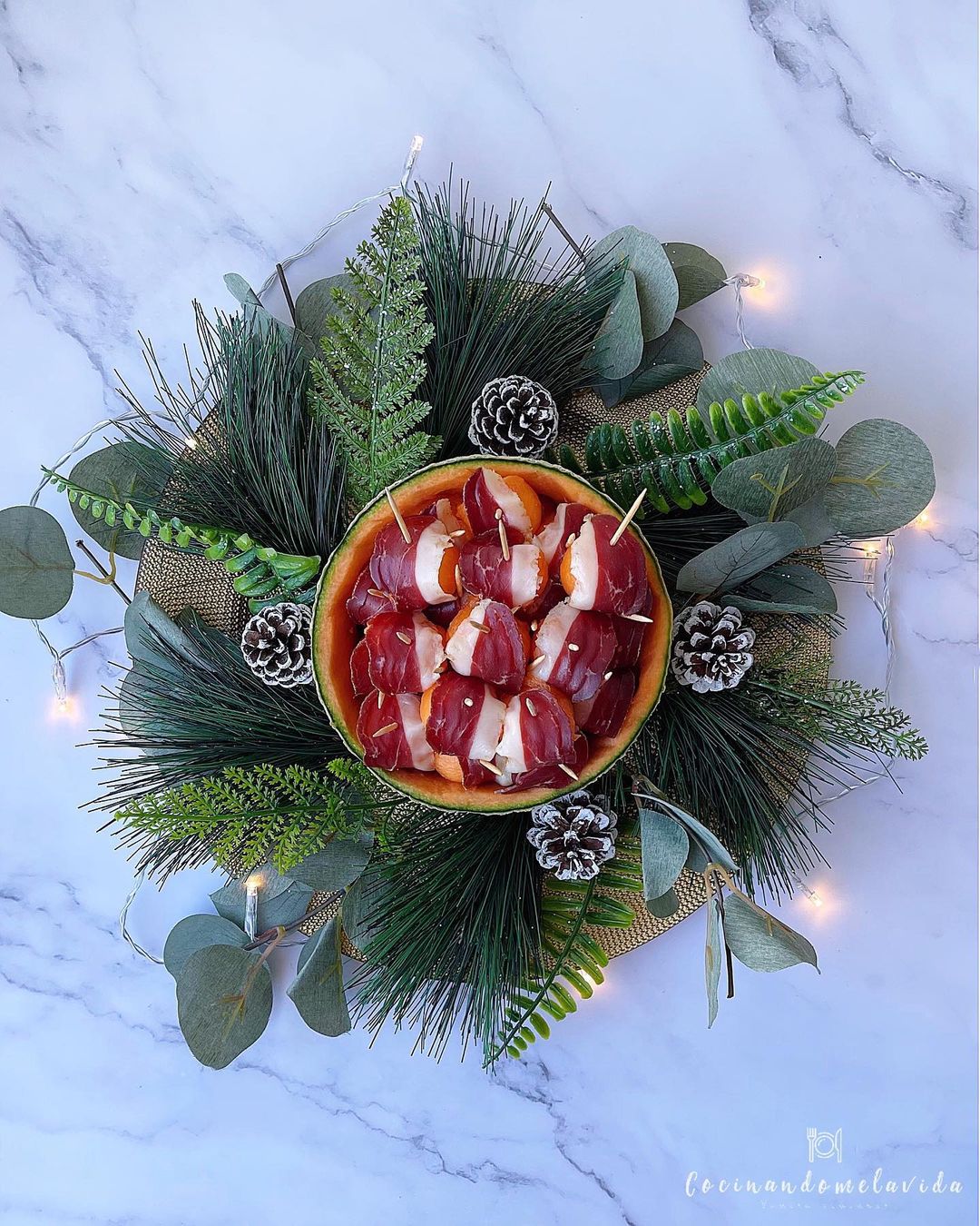 MELÓN CON JAMÓN DE PATO