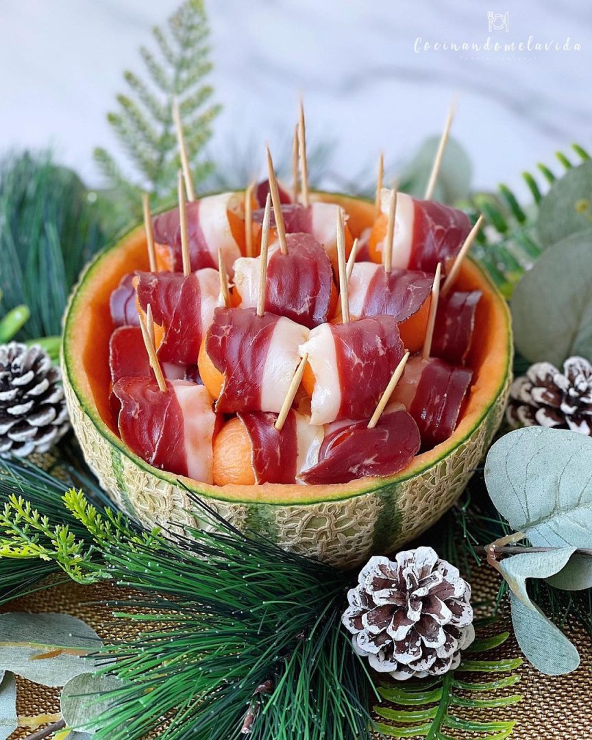 MELÓN CON JAMÓN DE PATO