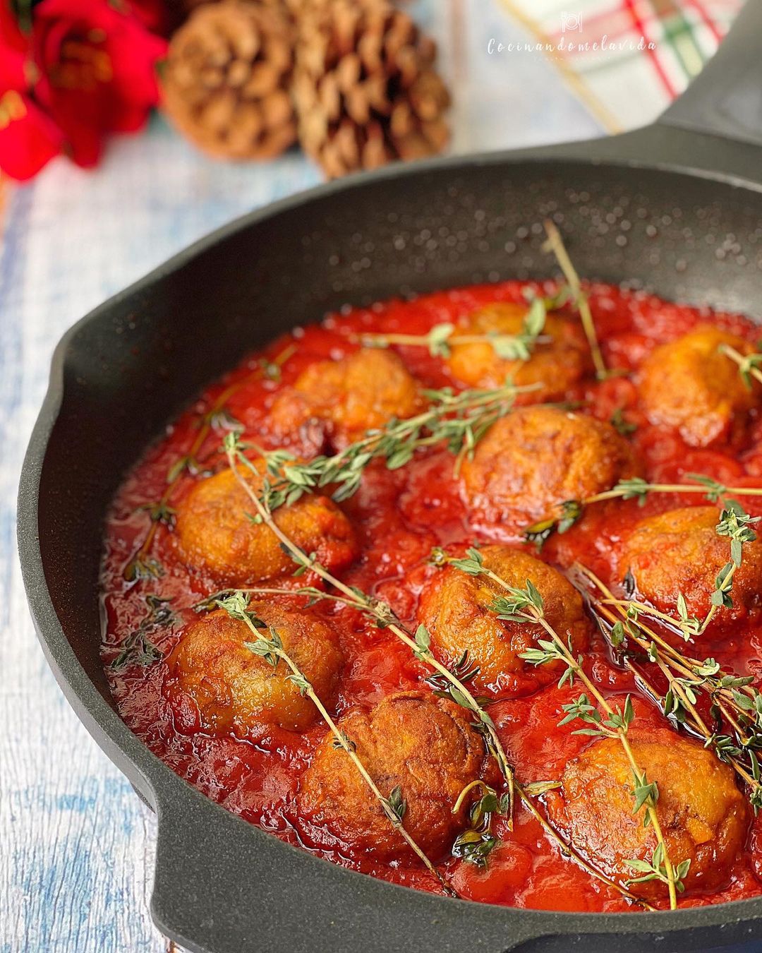ALBÓNDIGAS DE BERENJENA