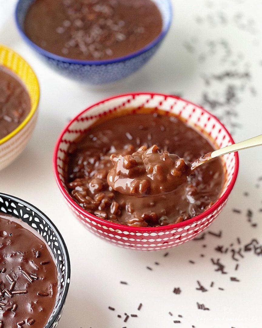 ARROZ CON LECHE Y CHOCOLATE CREMOSO