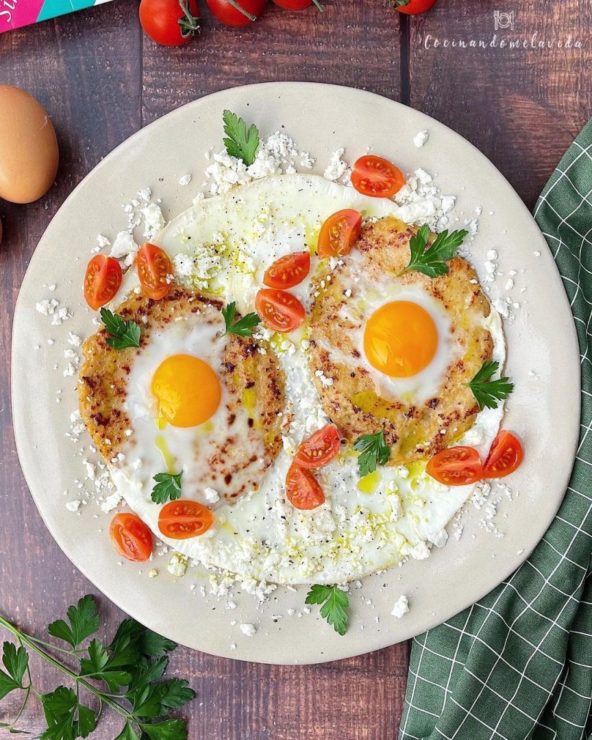HUEVOBURGUESAS DE POLLO AL CURRY